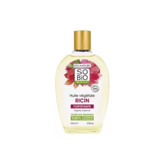 Léa Nature SO BIO Etic Huile Végétale de Ricin Bio 100 ml