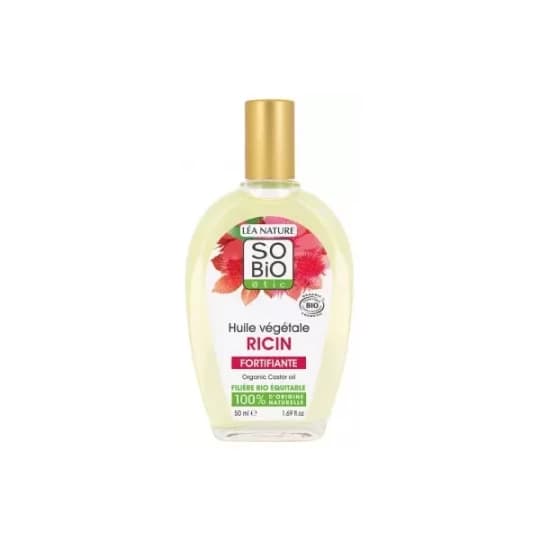 Léa Nature SO BIO Etic Huile Végétale de Ricin Bio 50 ml